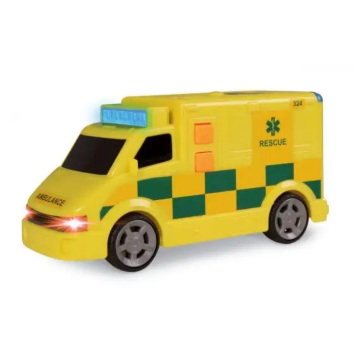 ✅New Elc Big City Lights And Sounds Ambulance Diskon