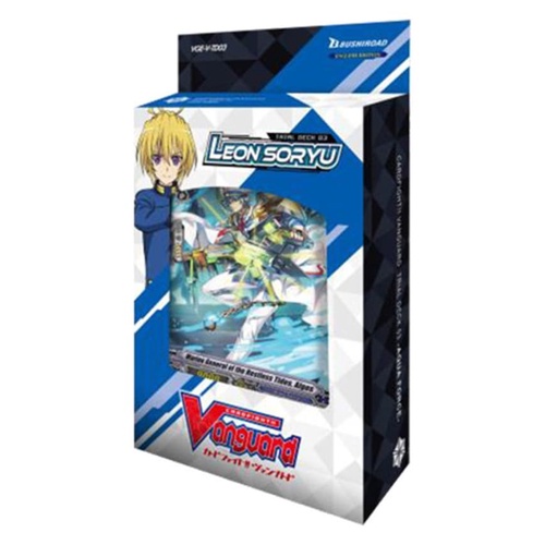 ✅COD Eng Vge-V-Td03 Cardfight Vanguard V Trial Deck 03 Leon Soryu Terbatas