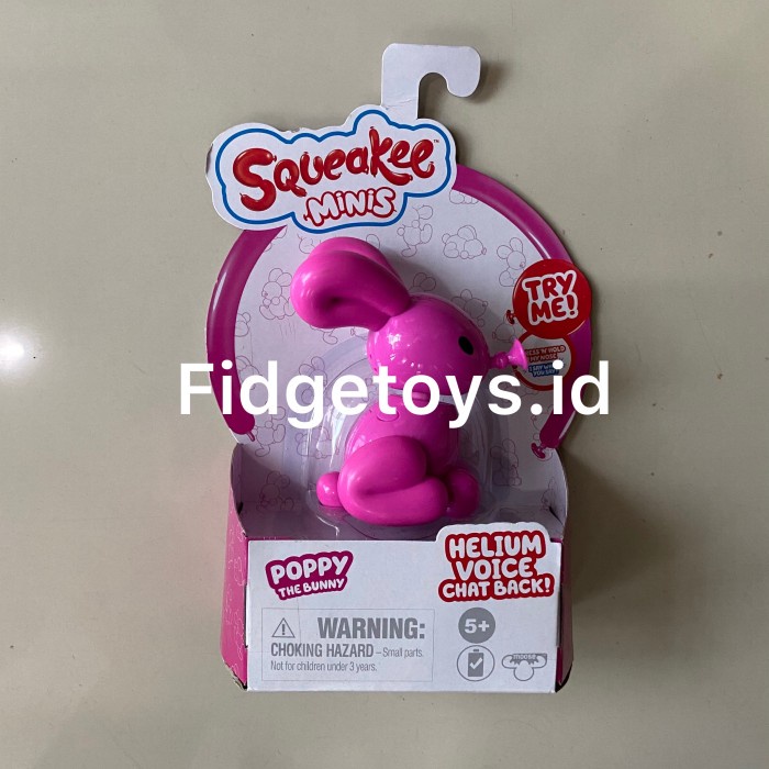 ✅New Squeakee Minis Poppy The Bunny Terbatas