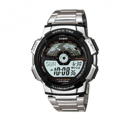 ✅New Ori Casio Ae-1100Wd-1Avdf Jam Tangan Pria Resin - Black Limited