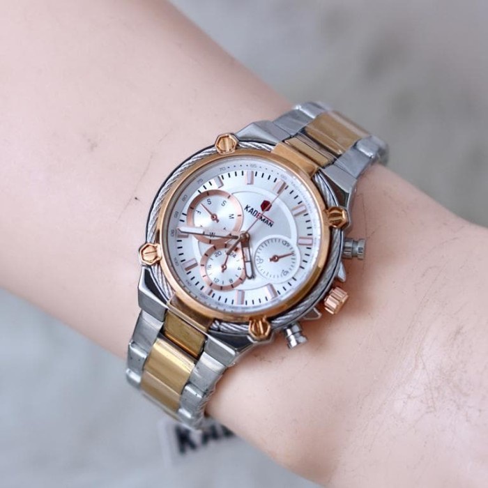 JAM TANGAN KADEMAN WANITA KAWAT RANTAI MODEL GC