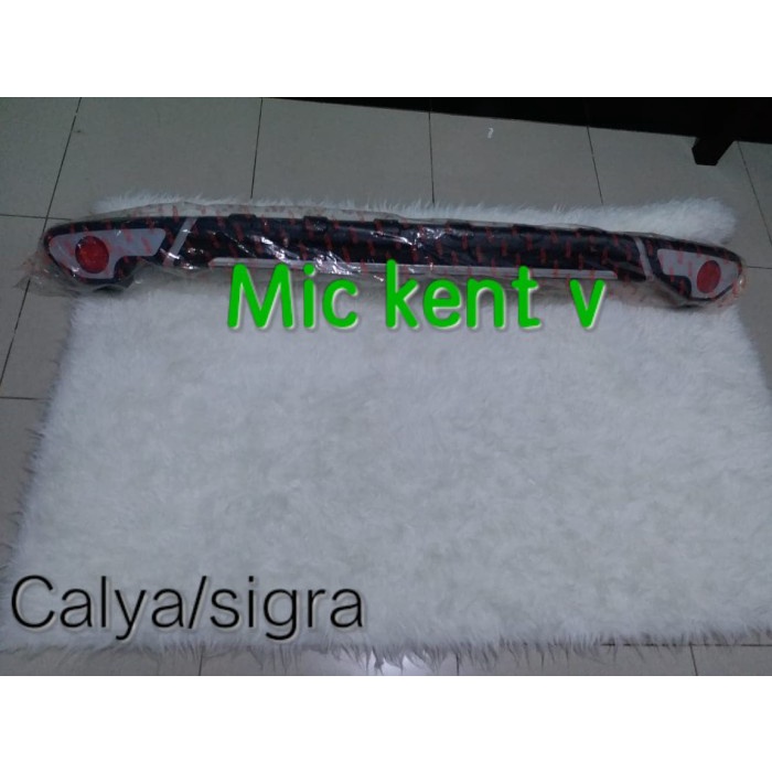 ✅Original Pengaman Bumper Bemper Belakang Calya /Sigra List Silver Terbatas