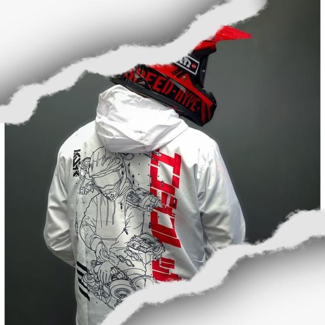 Machine Wrecker Jacket White | Ksr Oneonenine