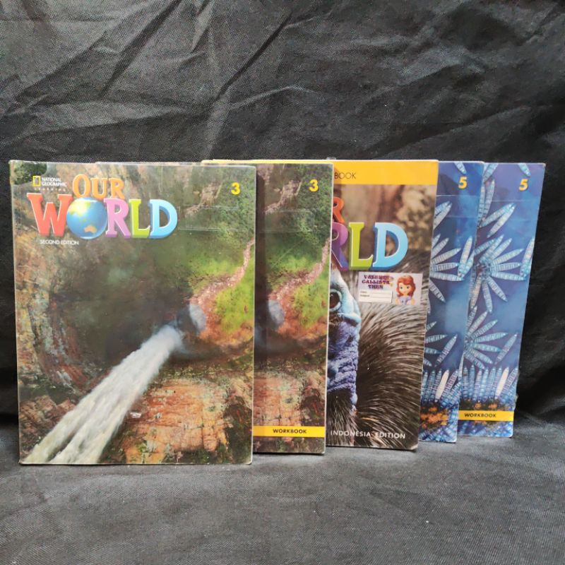 Buku Our World 1,2,3,4,5,6 I,II,III, IV, V,VI, SD, Student Book, Workbook, National Geographic Learn