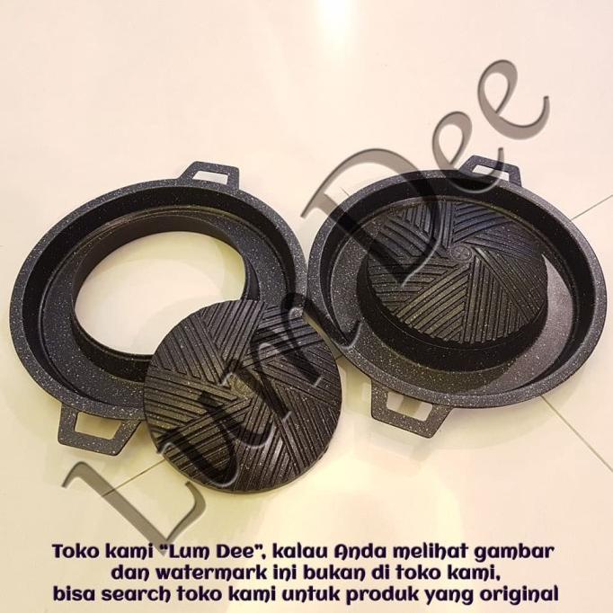 Mookata Pan Teflon Hitam Thailand/Korea