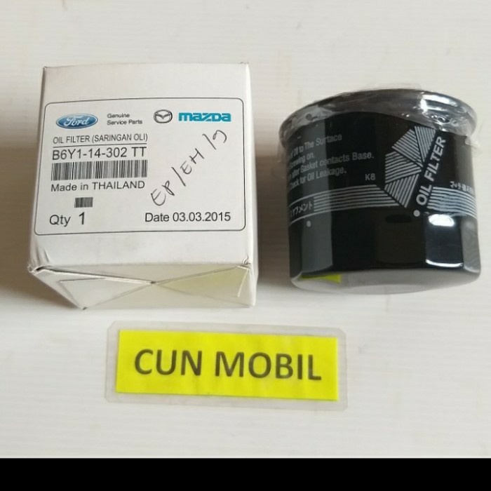 paket oli mesin unilub faster 5w-30 mazda 2 ada 3 item cintamitra7