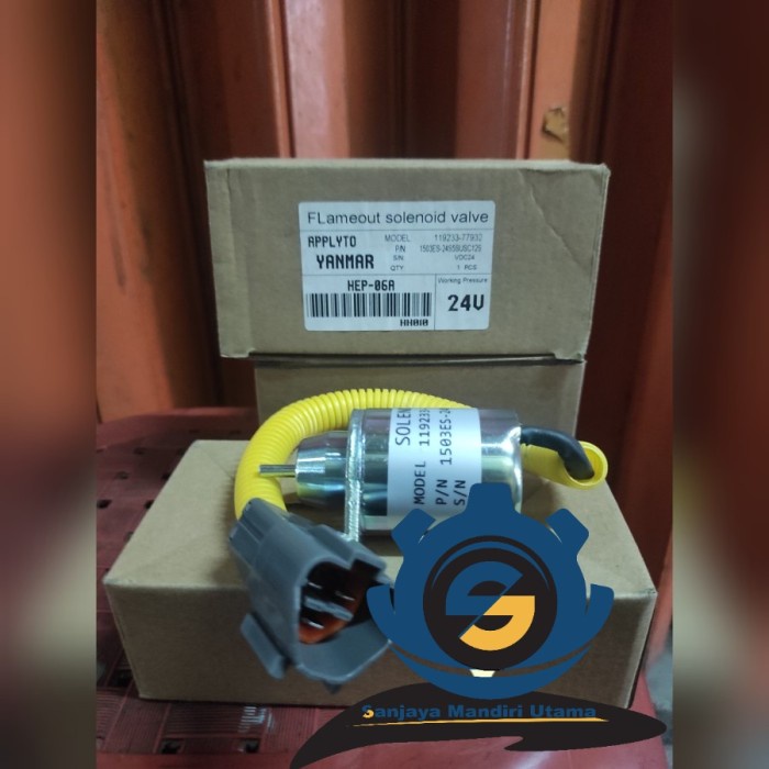 [COD] Solenoid Engine Stop / Fuel Shut Off Ym 24 Volt Diskon