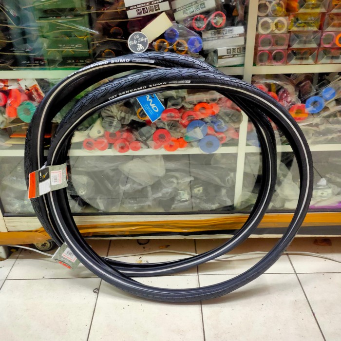 [COD] Ban Luar Cst 700 X 35C Sensamo Sumo List Putih Wired Terbatas