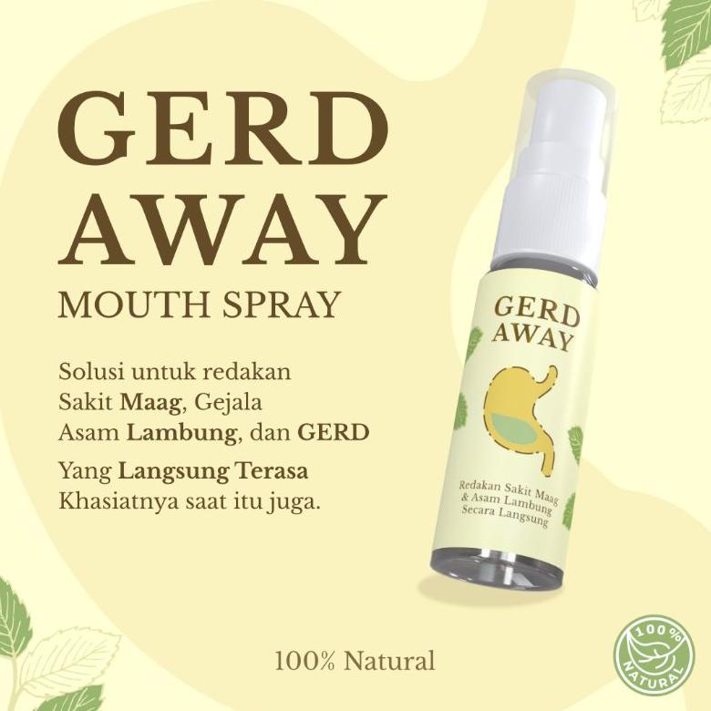 

Miliki GERD AWAY Mouth Spray - Obat Herbal Lambung Sakit Maag 100% Natural - Redakan Asam Lambung Secara Langsung - by Hegar Natural !