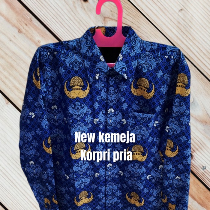 [COD] Kemeja Baju Korpri Pria Diskon