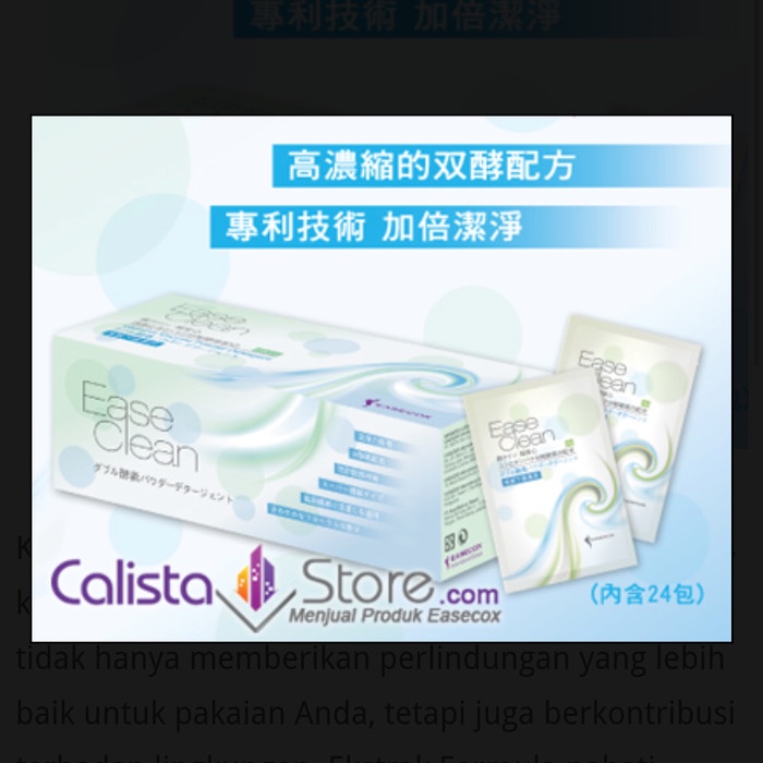 [COD] Detergent Easecox/Amylinear Diskon