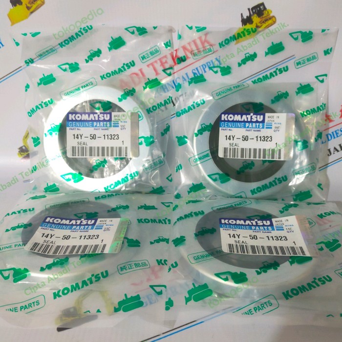 [New] 14Y-50-11323 Seal / 14Y-50-11322 / Komatsu D85Ess-2 / Genuine Parts Limited