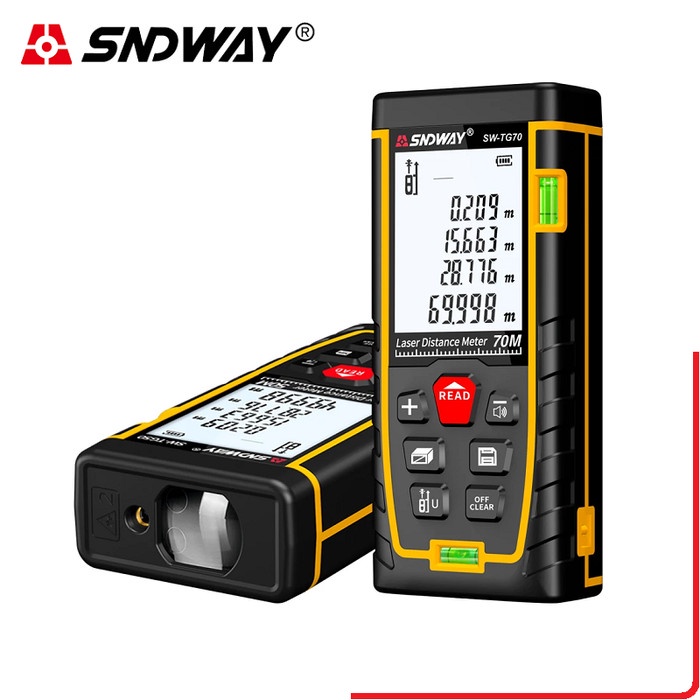 SNDWAY SW-TG50 Pengukur Jarak Laser 50M
