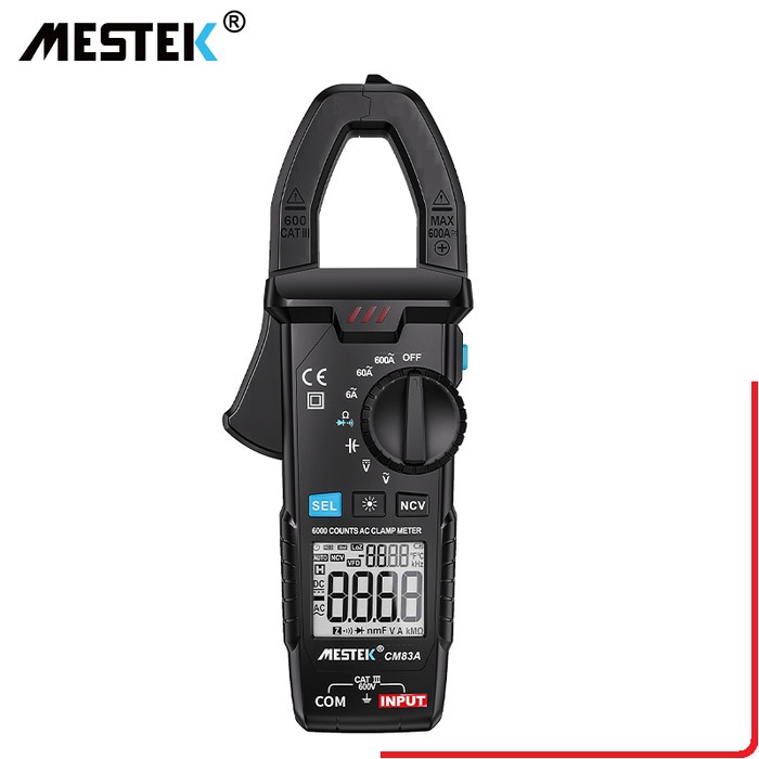 [New] Mestek Cm83A Digital Clamp Meter Tester Tang Ampere Meter Digital Berkualitas