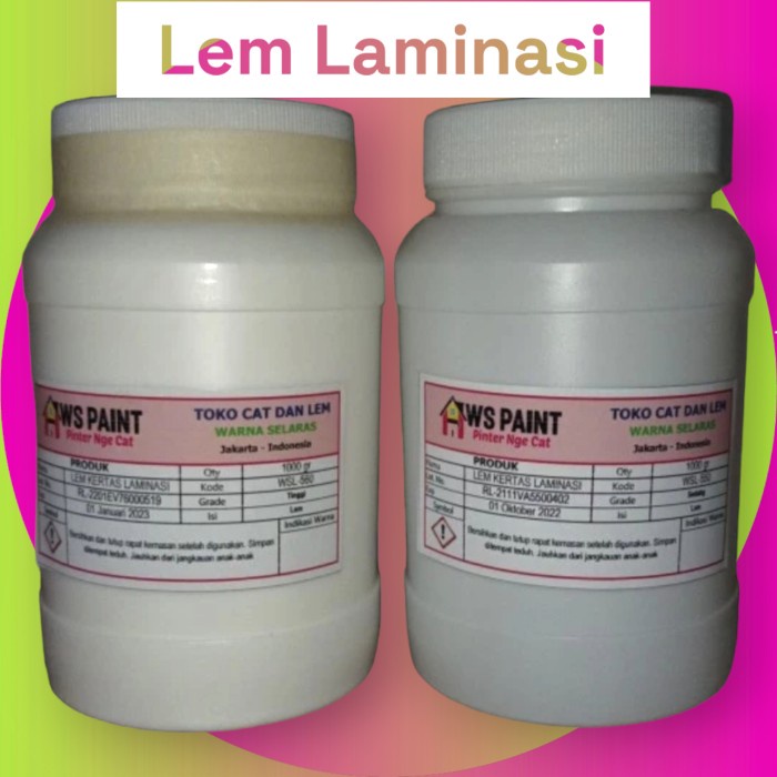 

Lem Kertas Laminasi-Lem Laminasi-Untuk Merekatkan Kertas Laminasi