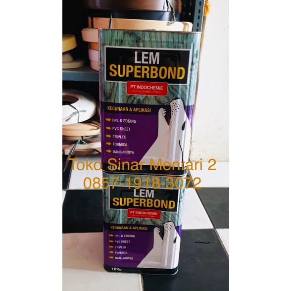 

Lem Kuning Merek Superbond 10 Kg