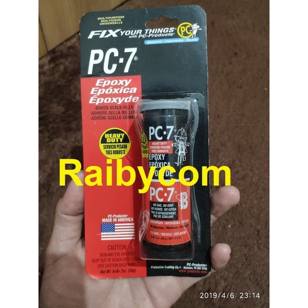 

Lem Pc 7 Epoxy Usa Tambal Beton Kayu Logam Kaca Keramik Pipa Plastik