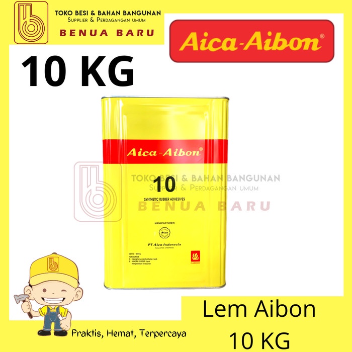 Lem Serbaguna - Lem Aica Aibon 10 Kg / Lem Kuning 10 Kg / Lem Serbaguna 10 Kg Aibon