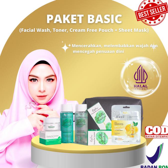 reglow dr shindy putri skincare bpom original anti aging flek hitam