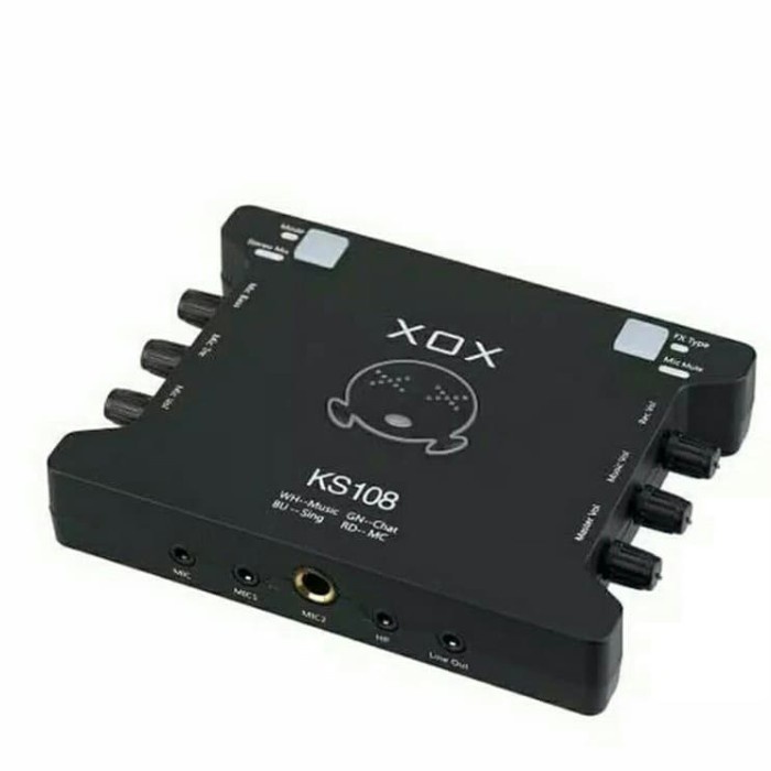 XOX KS108 Soundcard Spesial Karaoke Online & Broadcasting