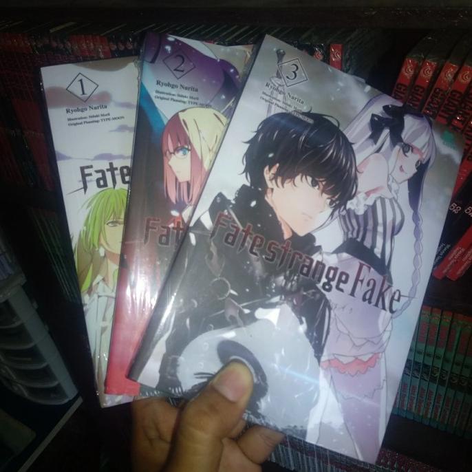 Light Novel Fate Strange Fake 1 2 3 (Segel, Original)
