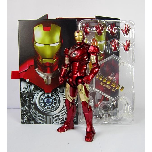 Action Figure Marvel Ironman 2 Mark 3 Original ZD Toys