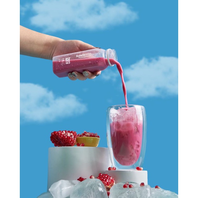 

Jus Sehat Jus Detox Cold Pressed Juice | Homjuice Pomegranate 250ml Pure 100% Buah Delima Tanpa Gula Tanpa Pengawet