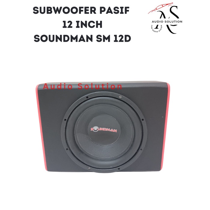 ✅Sale Subwoofer Pasif Mobil 12 Inch Soundman Sm - 12D Double Coil  Box Mdf Berkualitas