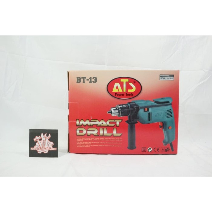 ✅COD Ats Mesin Bor Tembok 13Mm Reversible Bolak Balik Drill Bt 13 -Ats 13Mm Terbaru