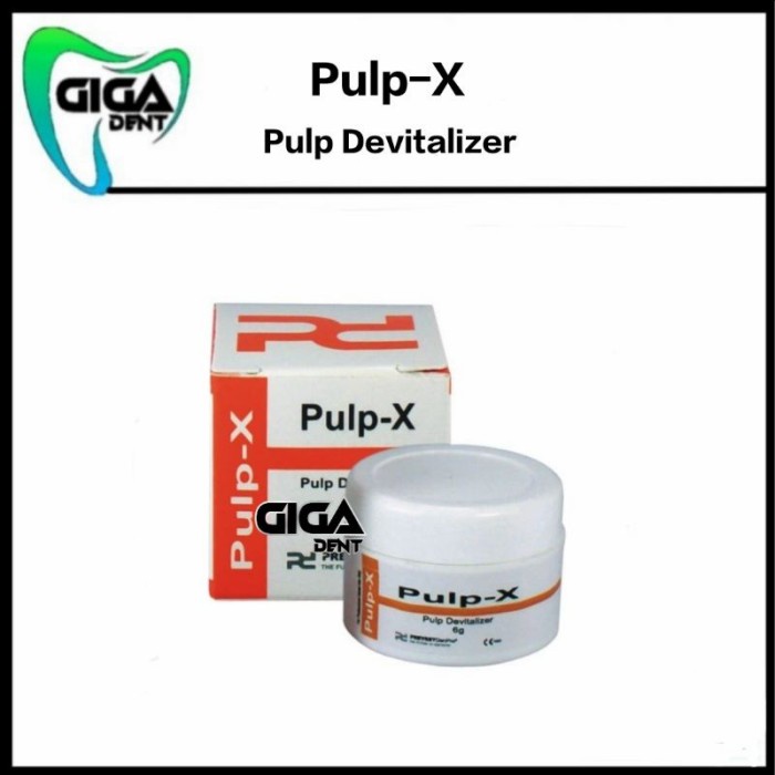 PULP-X / PULP X DENTAL DEVITALISASI DEVITAL / DEVIT NON ARSEN DEVITALI