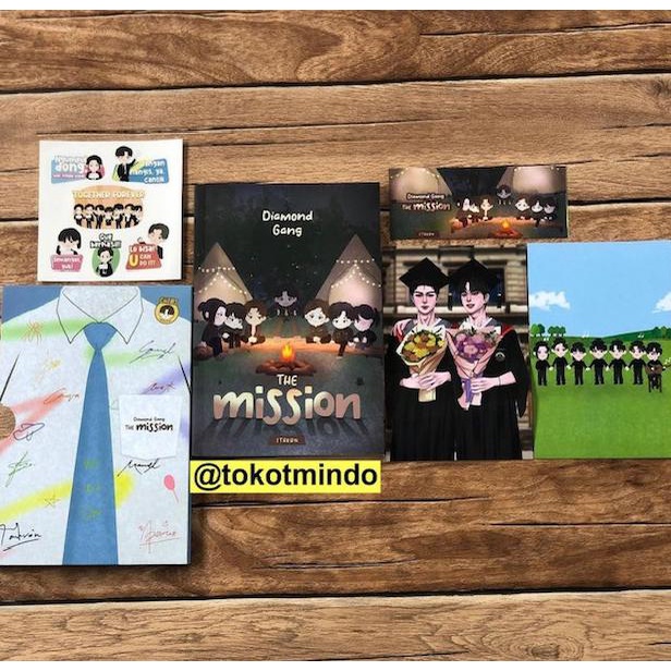 Novel DIAMOND GANG THE MISSION (Ita Krn Itakrn) PAKET BERSATU
