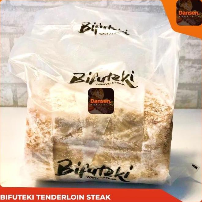 

Spesial Bifuteki Steak Wagyu Beef - Tenderloin 1Kg Inyongstore25