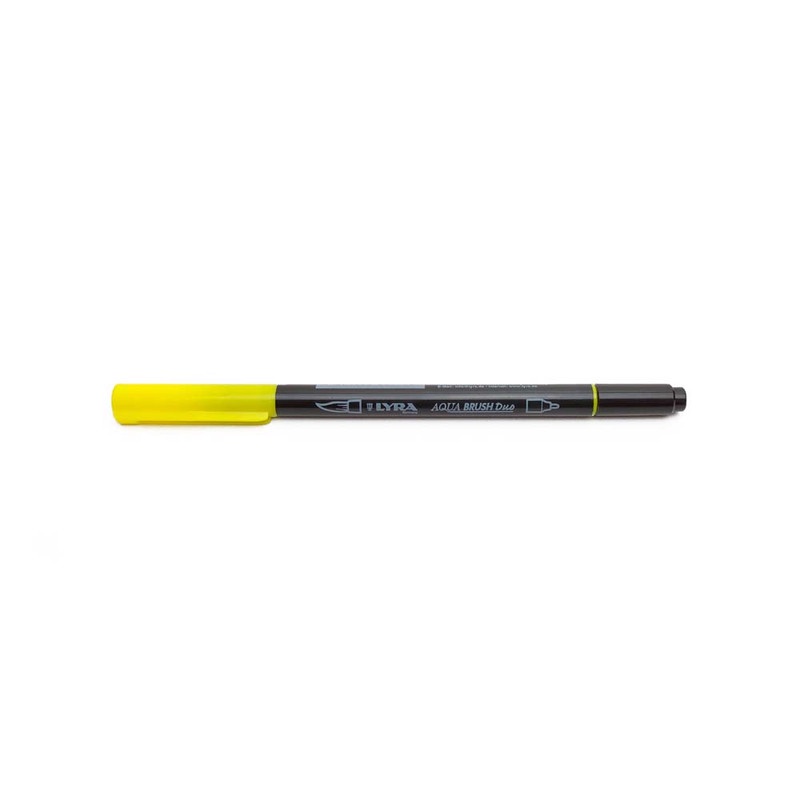 

Lyra Spidol Cat Air 2 Ujung / Brush Pen / Watercolor Marker Aqua Brush Duo - Orange & Yellow Series