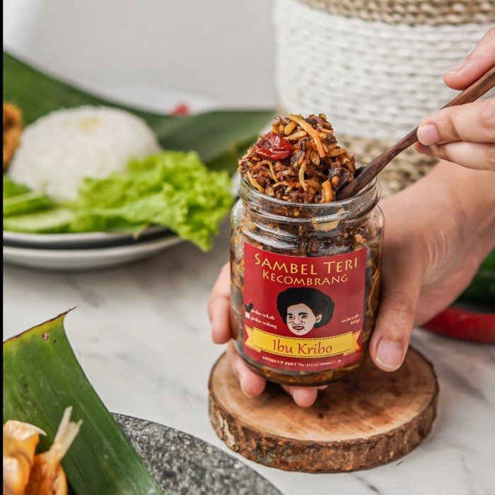 

Sambel Teri Kecombrang Sambal Ibu Kribo Khas Bogor