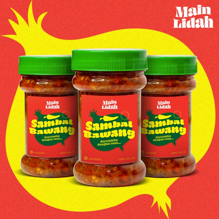 

Sambal Bawang (Paket 3 Botol)