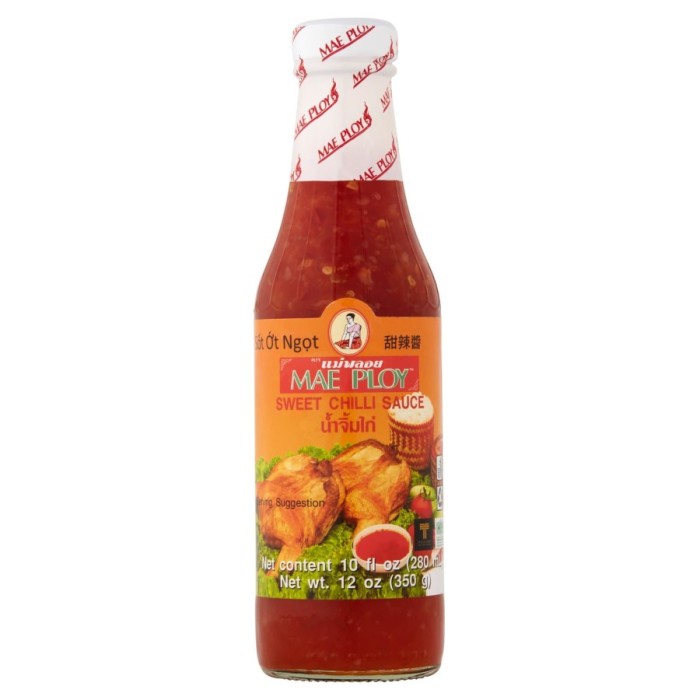 

Mae Ploy Thai Sweet Chilli Sauce 350G Sambal Pedas Manis