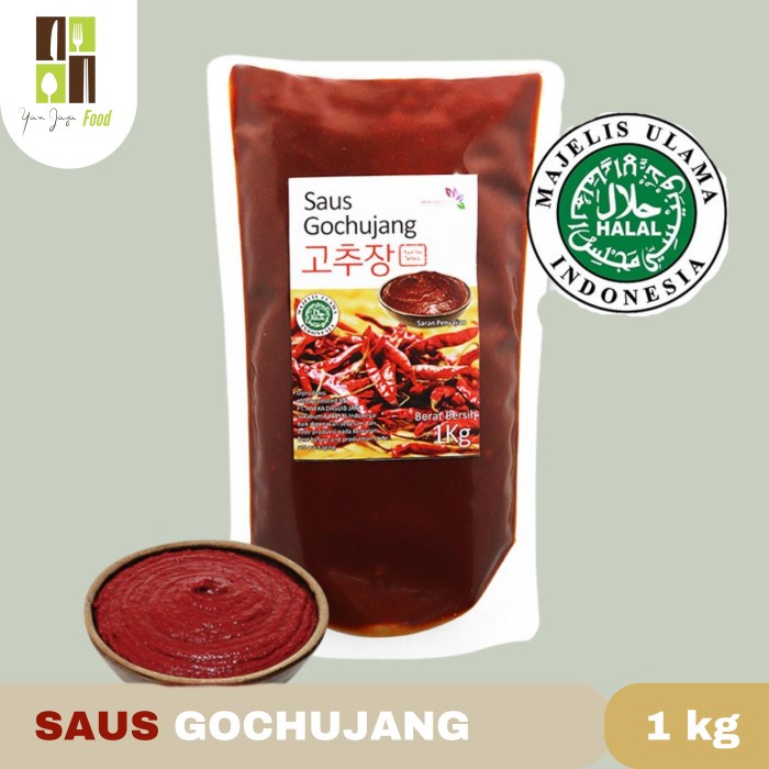 

Saus Gochujang 1 Kg Rasa Asli Khas Korea Saus Sambal Pasta / Chili Pas