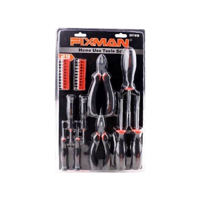 ✅New Fixman Omc Dt29 Home Use Tools Set 29 Pcs Berkualitas