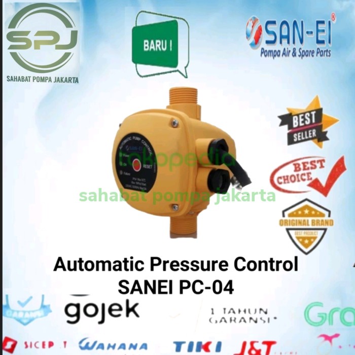 ✅New Ori Automtic Presure Contol San Ei Pc 4 Automtic Pompa Air Contol San Ei Limited