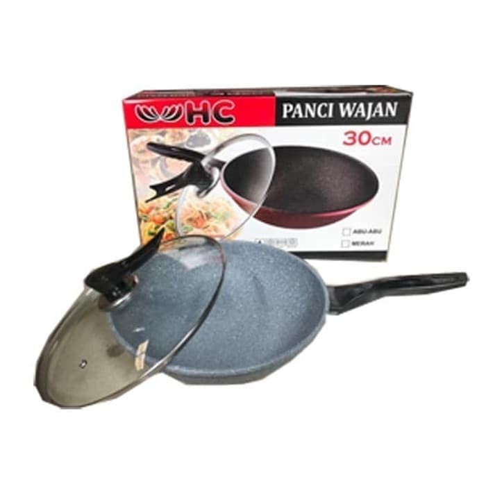 ✅Ready Panci Wajan 30 Cm Wok Pan Tebal Hc Pan Diskon