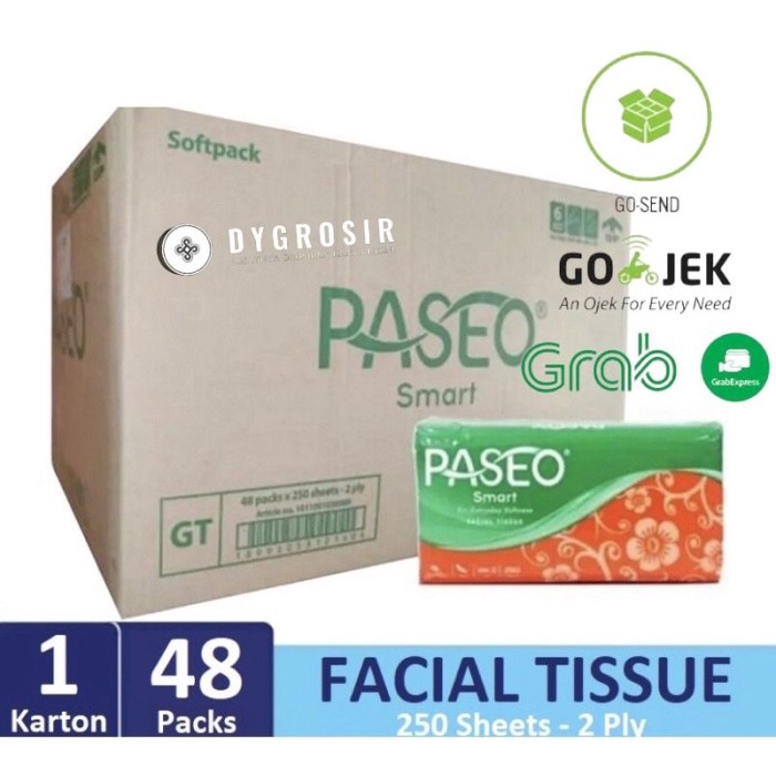 ✅Original Grosir Tissue Paseo 250 Sheet Harga 1 Dus Tisu Paseo 250 Sheet I Terbatas