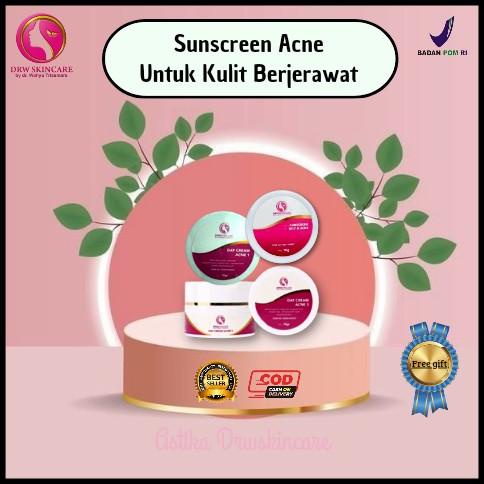 Drw Skincare Sunscreen Untuk Kulit berminyak & Berjerawat (isi 1)
