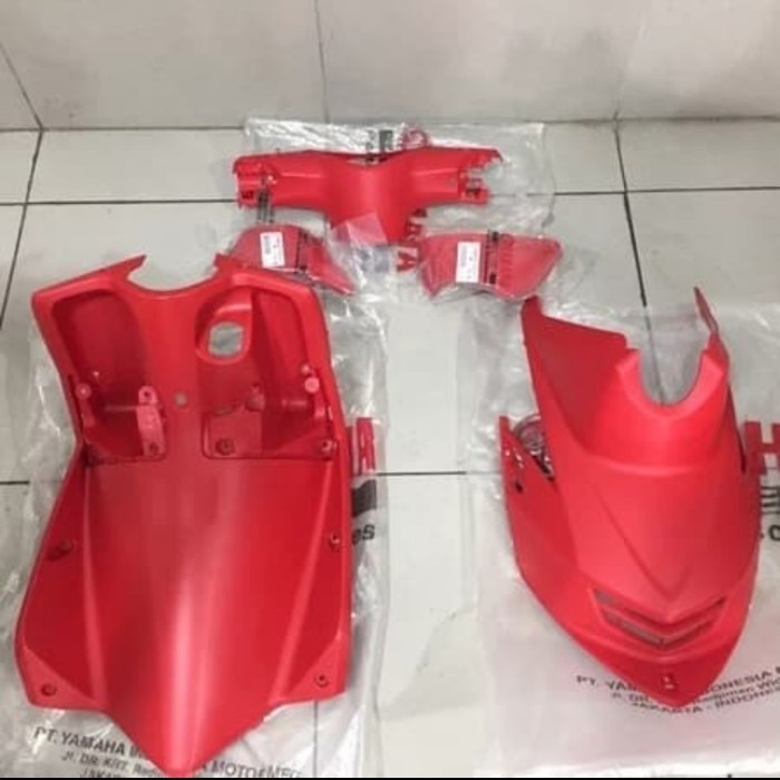 ✅Sale Cover Dek Depan Yamaha Mio Soul Original Merah Terang Limited