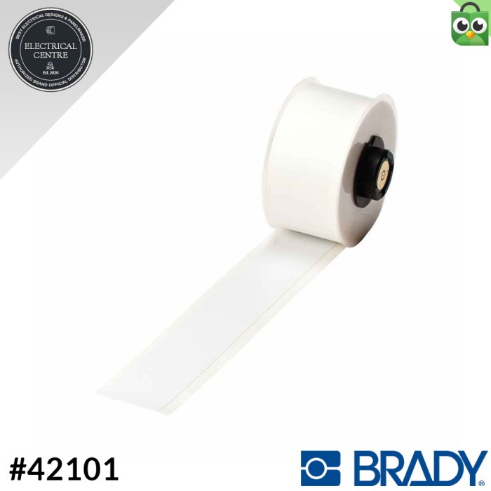 

✨Ready Brady Handimark Repositionable Vinyl Labels White 42101 Limited