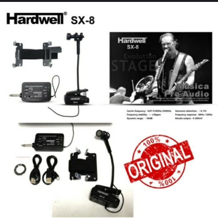 

✨Sale Mic Saxophone Instrument Hardwell Sx8 Original Terbatas