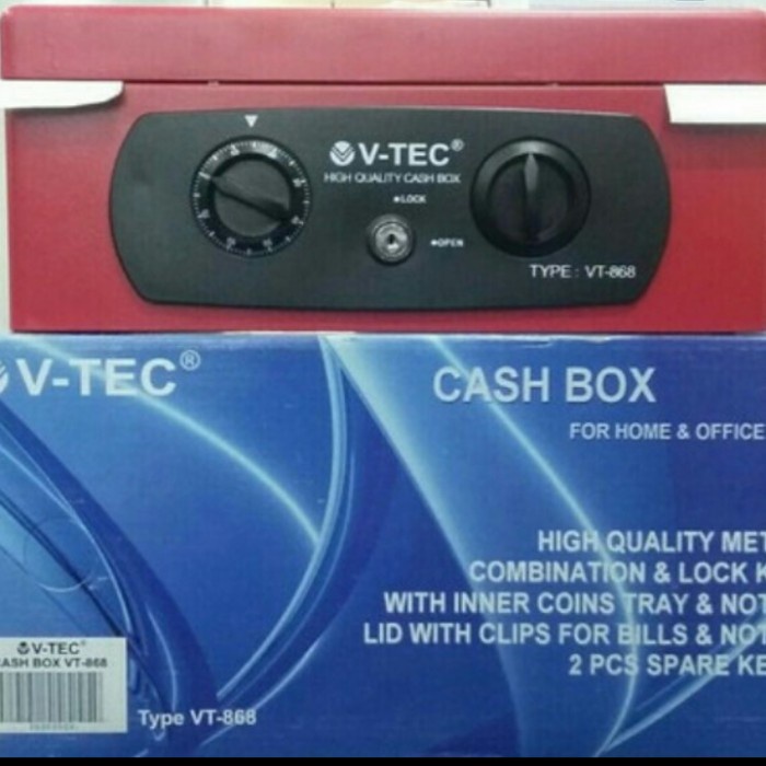 

✨Ready Cash Box V Tec 868 Berkualitas