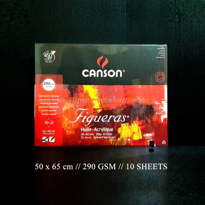 

✨Ready Canson Figueras 50X65 290 Gsm Terbaru