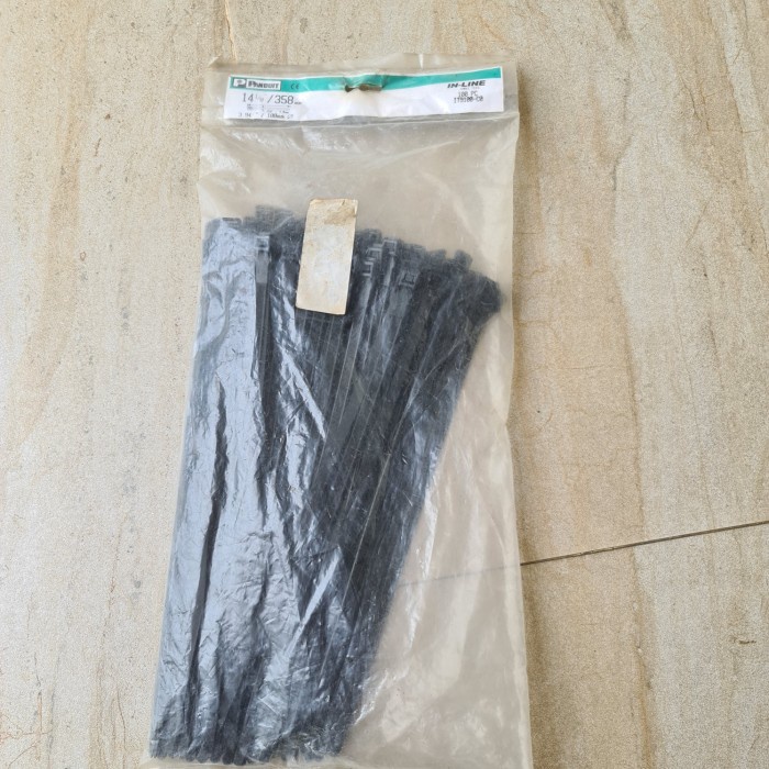 

✨Ready Panduit Nylon Cable Ties L: 358Mm W: 9Mm In-Line It9100-C0 100 Pcs Ul Diskon