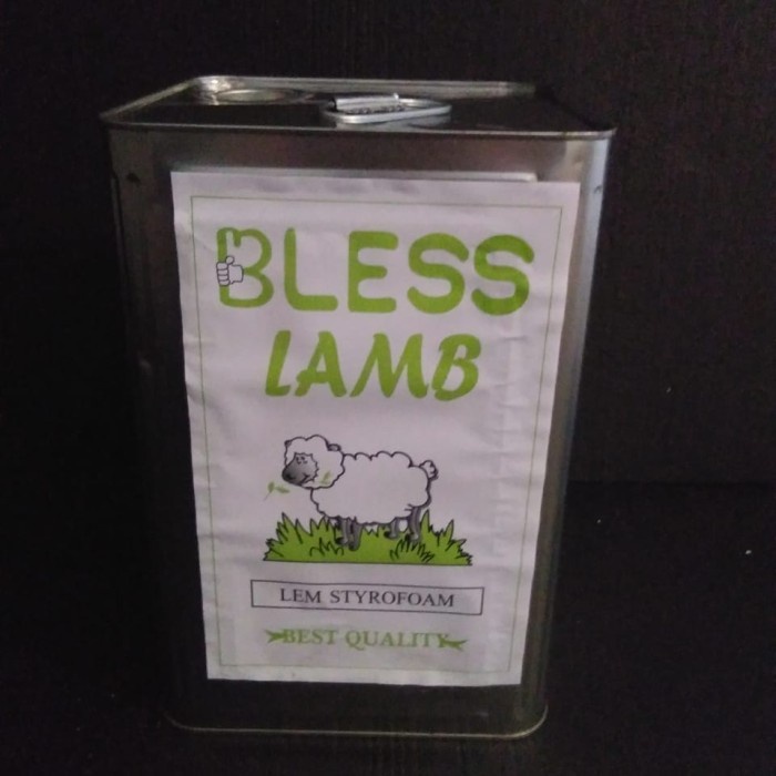 

✨Sale 1 Blek Kaleng Lem Styrofoam Lem Gabus Bless Lamb Terbaru