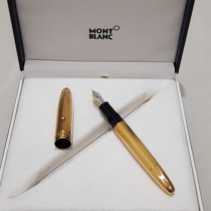 

✨Sale Montblanc Fountain Pen Solitaire Gold 1463 Terbatas